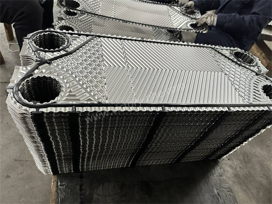 滑らかなVicarb熱交換器プレート 衛生 V4 / V8 / V13 / V20