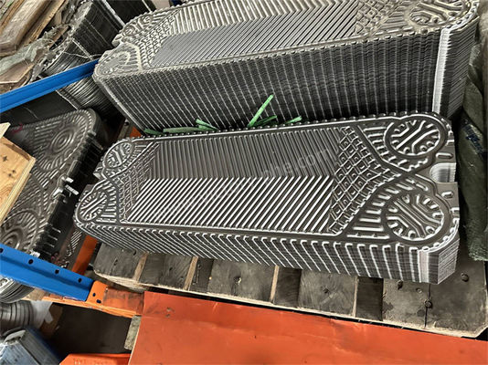 チタン製のGEA熱交換器プレート