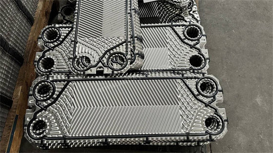 ガスケット式トランター熱交換器プレート シェブロンパターン設計