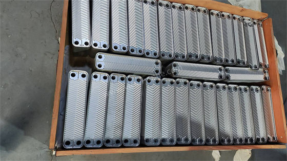 ハステロイ アセッセン 交換器 プレート ヘリングボーン/シェブロン プレート パターン
