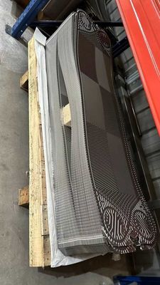 静かな化学 完全に溶接されたプレート熱交換器 工業用