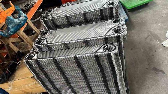 熱交換器の耐腐蝕性試験のための不鋼鋼PHEプレート