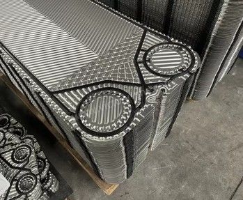 最適な性能と耐久性のための粘着ガスケットタイプ産業用溶接板熱交換機